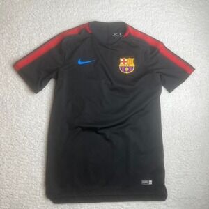 Nike F.C. Barcelona men's black red training kit beko 854253-011 M